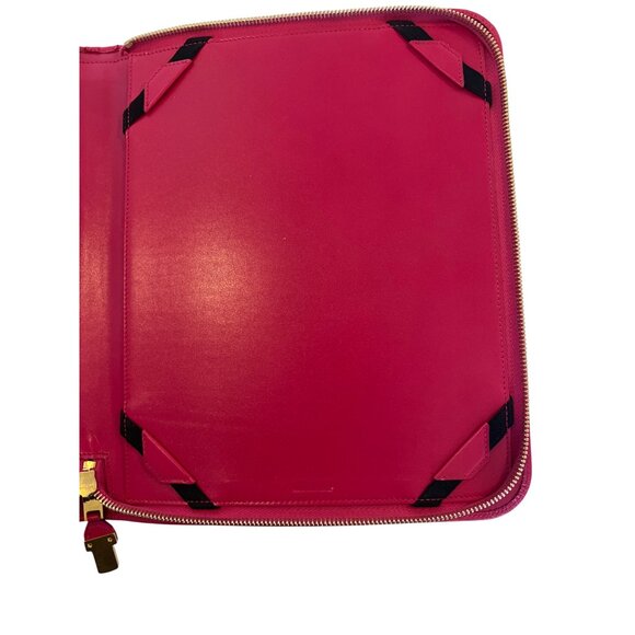 Unisex Saint Laurent Fuchsia Leather Tablet Case - Picture 11 of 13